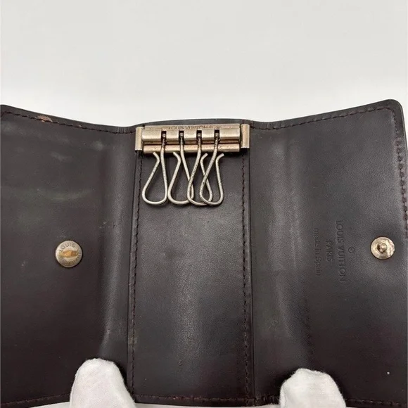 Louis Vuitton Black Key Holder Timeless Design